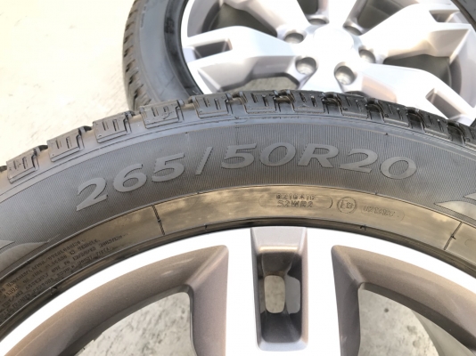 ล้อแม็ก Ford Everest ขอบ20 พร้อมยาง 265-50-20 GoodYear ปี 16