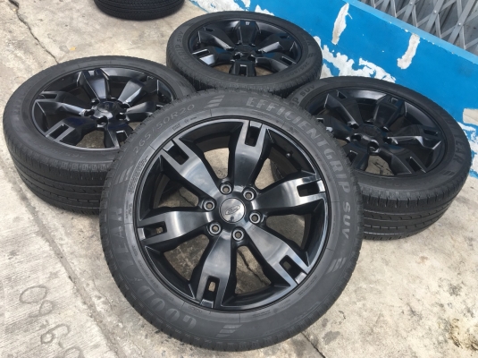 ล้อแม็ก Ford Everest ขอบ 20 สีดำ พร้อมยาง 265-50-20 ปลายปี 15