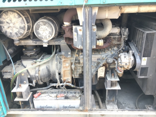 AIRMAN PDS390S : 390CFM 7บาร์  เครื่องปั๊มลม มือสองญี่ปุ่น โทร. 080-6565422 (หนิง)