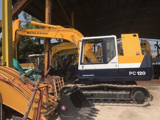 Komatsu PC120-5 รถเก่าญี่ปุ่น เช็คนอก สภาพสวย เครื่องปั๊มดี สนใจติดต่อ0813553478(คุณโย) Komatsu PC120-5 รถเก่าญี่ปุ่น เช็คนอก สภาพสวย เครื่องปั๊มดี สนใจติดต่อ0813553478(คุณโย)