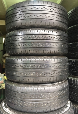 ล้อแม็ก 4รู100 ขอบ 16 พร้อมยาง 195-50-16 Bridgestone ปี 15 แม็กสวย