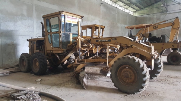 ขาย รถเกรด CAT 140G 72V สภาพเก่าเก็บไม่ค่อยได้ใช้งาน เครื่องดี เกียร์ดี เอกสารเล่มทะเบียนครบ