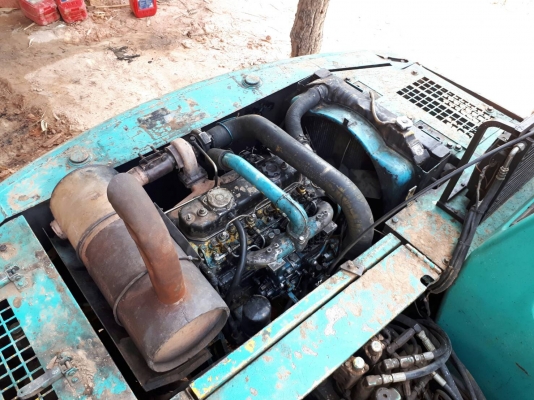 KOBELCO Mark3 SK120 รถใช้งานได้ปกติ ช่วงล่างเต็ม ไฟฟ้าตัด เอกสารอินวอยส์