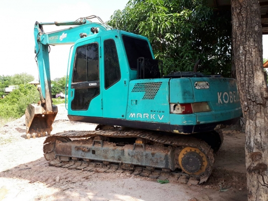 KOBELCO Mark3 SK120 รถใช้งานได้ปกติ ช่วงล่างเต็ม ไฟฟ้าตัด เอกสารอินวอยส์