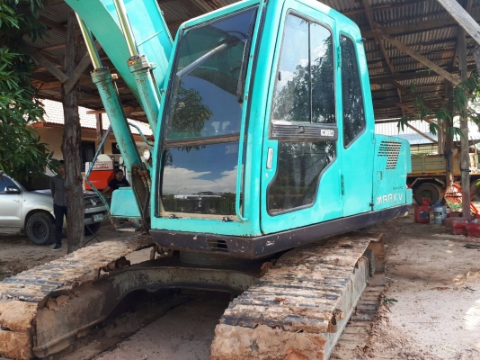 KOBELCO Mark3 SK120 รถใช้งานได้ปกติ ช่วงล่างเต็ม ไฟฟ้าตัด เอกสารอินวอยส์