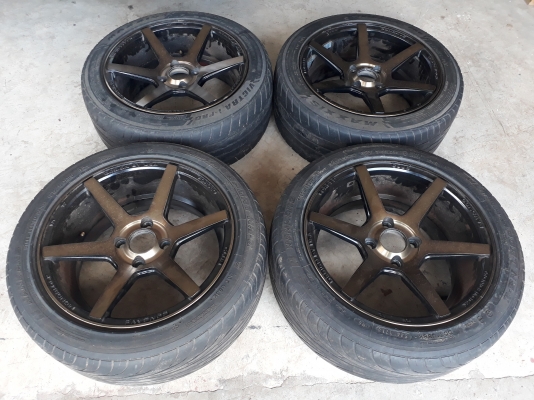 แม็กขอบ 15 4รู100 ใส่เก๋งทุกรุ่น