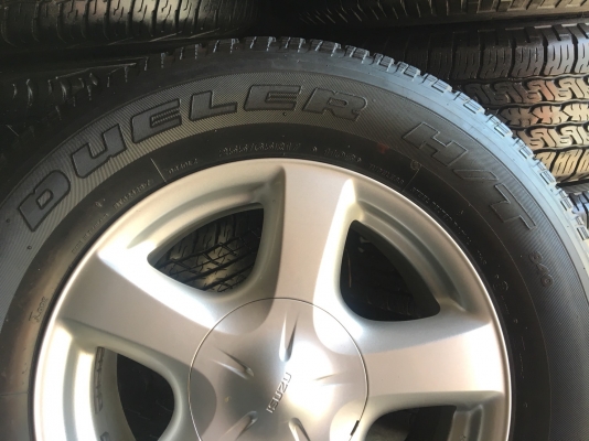 ล้อแม็กพร้อมยาง ISUZU V-CROSS ขอบ 17 Bridgestone 255-65-17