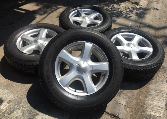 ล้อแม็กพร้อมยาง ISUZU V-CROSS ขอบ 17 Bridgestone 255-65-17