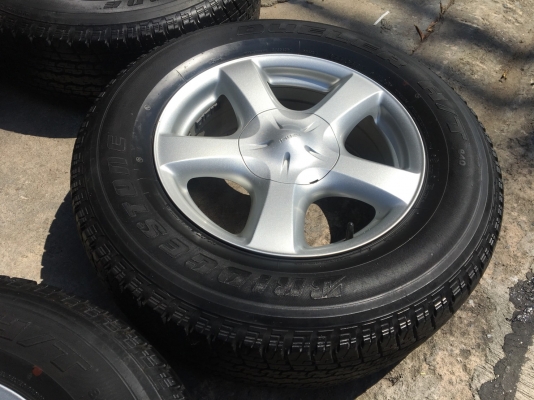 ล้อแม็กพร้อมยาง ISUZU V-CROSS ขอบ 17 Bridgestone 255-65-17