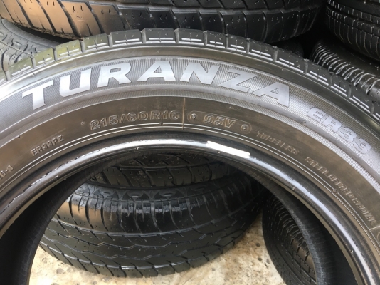 ยาง Bridgestone 215-60-16 ปี 15 ยาง Bridgestone 215-60-16 ปี 15
