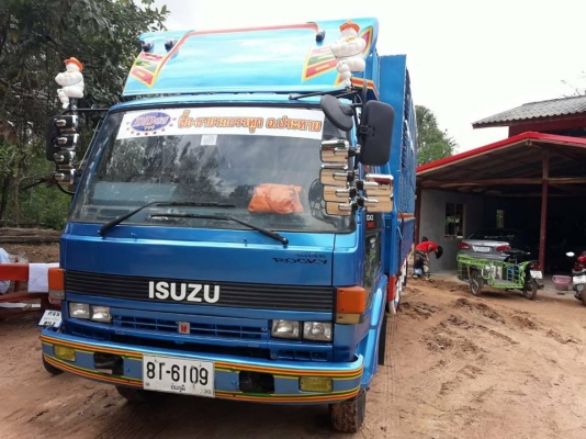 ขาย6ล้อยาว6เมตร ร็อคกี้ FRR185 ยาง8.25R16ทิ๊ฟฟี่ เพาเวอร์ แอร์เย็น