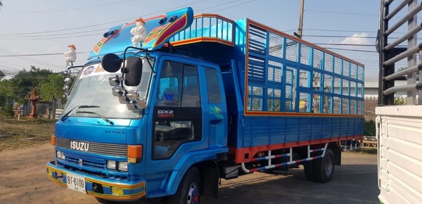 ขาย6ล้อยาว6เมตร ร็อคกี้ FRR185 ยาง8.25R16ทิ๊ฟฟี่ เพาเวอร์ แอร์เย็น