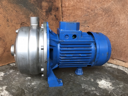 ขายปั้มน้ำหัวสแตนเลสแรงดันสูงรุ่น 2ใบพัด Ebara 2HP. 380V made in Italy สภาพเดิมๆสวยมาก หมุนนิ่ม พร้อมใช้งาน ราคา 6,800 บาท