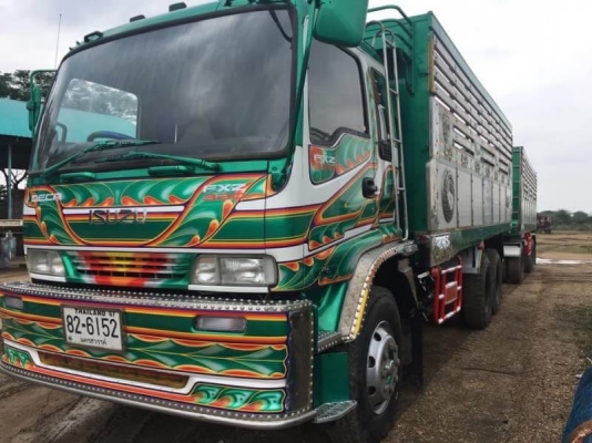 Isuzu deca 320 แรง maxload ปี 50 แม่ลูกดัมพ์คอกเกษตร น้ำหนักบรรทุก 30.3 ตัน แม่ยาว 6.50 ม. ลูกยาว 6.80 ม. สูง 1.90 ม. รถสวยเครื่อง/เกียร์เดิมดี ยางเต็ม ทะเบียนพร้อม Isuzu deca 320 แรง maxload ปี 50 แม่ลูกดัมพ์คอกเกษตร น้ำหนักบรรทุก 30.3 ตัน แม่ยาว 6.50 ม. ลูกยาว 6.80 ม. สูง 1.90 ม. รถสวยเครื่อง/เกียร์เดิมดี ยางเต็ม ทะเบียนพร้อม