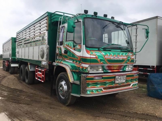 Isuzu deca 320 แรง maxload ปี 50 แม่ลูกดัมพ์คอกเกษตร น้ำหนักบรรทุก 30.3 ตัน แม่ยาว 6.50 ม. ลูกยาว 6.80 ม. สูง 1.90 ม. รถสวยเครื่อง/เกียร์เดิมดี ยางเต็ม ทะเบียนพร้อม Isuzu deca 320 แรง maxload ปี 50 แม่ลูกดัมพ์คอกเกษตร น้ำหนักบรรทุก 30.3 ตัน แม่ยาว 6.50 ม. ลูกยาว 6.80 ม. สูง 1.90 ม. รถสวยเครื่อง/เกียร์เดิมดี ยางเต็ม ทะเบียนพร้อม