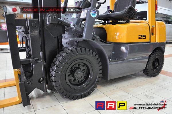 ขายรถโฟล์คลิฟท์มือสอง TCM รุ่น FD25Z5-32F68577 นำเข้าจากประเทศญี่ปุ่น 100\% ไม่เคยใช้งานในไทย ขายรถโฟล์คลิฟท์มือสอง TCM รุ่น FD25Z5-32F68577 นำเข้าจากประเทศญี่ปุ่น 100\% ไม่เคยใช้งานในไทย