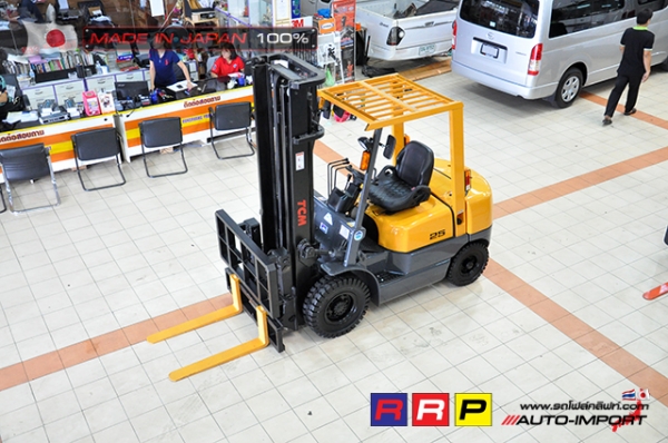 ขายรถโฟล์คลิฟท์มือสอง TCM รุ่น FD25Z5-32F68577 นำเข้าจากประเทศญี่ปุ่น 100\% ไม่เคยใช้งานในไทย ขายรถโฟล์คลิฟท์มือสอง TCM รุ่น FD25Z5-32F68577 นำเข้าจากประเทศญี่ปุ่น 100\% ไม่เคยใช้งานในไทย