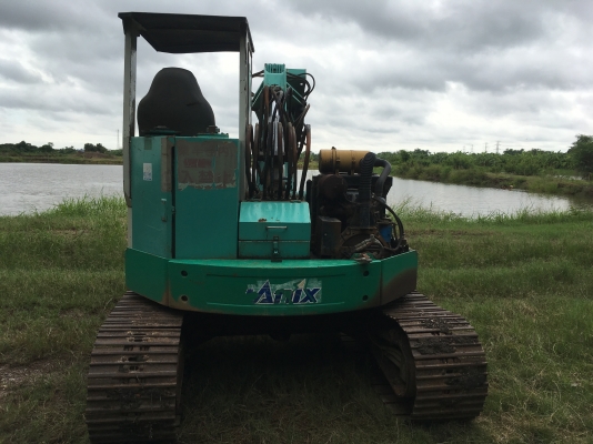 รถแมคโค Hanix pc55 เครื่องยนต์มิตซูบิชิ 4สูบ รถแมคโค Hanix pc55 เครื่องยนต์มิตซูบิชิ 4สูบ