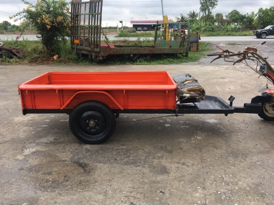 ขายรถลากเทรลเลอร์ YANMAR เครื่องยนต์เบนซิน 6แรง 6เกียร์หน้า 2เกียร์ถอย ใช้บรรทุกการเกษตร หรืองานก่อส