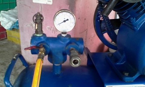 ปั๊มลม Tiger 148 L ปั๊มลม Tiger 148 L