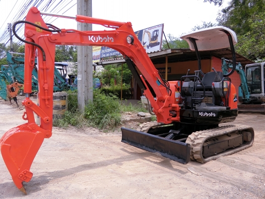KUBOTA U-30 มีลายหัวแย๊ก<มีVDOให้ชม>รถเก่านอกมีเอกสาร☎️ติดต่อ 085-5632278 (ราคาต่อรองได้)
