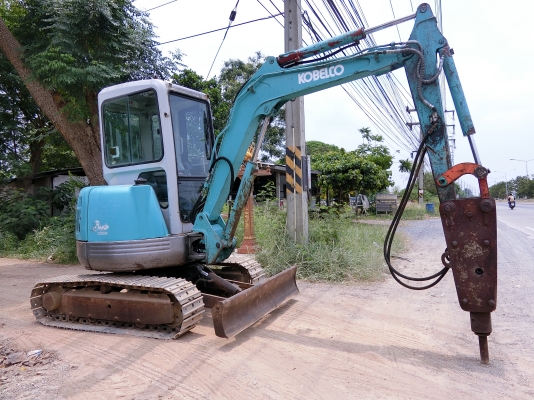 KOBELCO SK-30sr ขนาดPC-30 <มีVDOให้ชม>รถเก่านอกมีเอกสารอินวอย☎️ติดต่อ 085-5632278 (ราคาต่อรองได้)