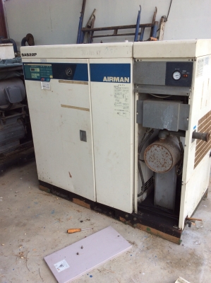 ขายเครื่องปั้มลมมือสอง 30 แรงม้ามีAir Dryer ในตัว มือสองญี่ปุ่น