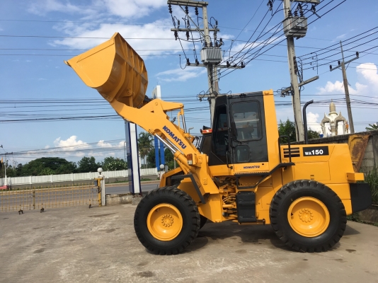 รถตักล้อยาง KOMATSU WA150-1 ลดราคาพิเศษเหลือ 750,000 บาท.