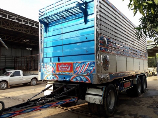 Isuzu 360 แรง ปี 56 แม่ลูกดัมพ์มิเนียมชุดใหญ่ อู่ซีทีทรัค สวยเดิมพร้อมใช้งาน น้ำหนักบรรทุก 30.5 ตัน