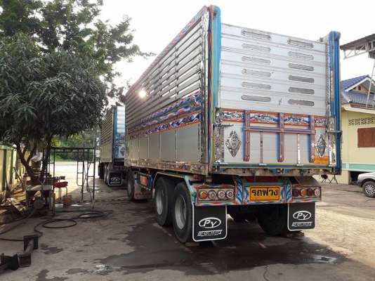 Isuzu 360 แรง ปี 56 แม่ลูกดัมพ์มิเนียมชุดใหญ่ อู่ซีทีทรัค สวยเดิมพร้อมใช้งาน น้ำหนักบรรทุก 30.5 ตัน