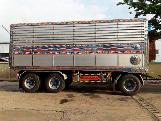 Isuzu 360 แรง ปี 56 แม่ลูกดัมพ์มิเนียมชุดใหญ่ อู่ซีทีทรัค สวยเดิมพร้อมใช้งาน น้ำหนักบรรทุก 30.5 ตัน