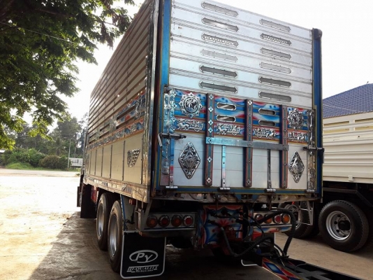 Isuzu 360 แรง ปี 56 แม่ลูกดัมพ์มิเนียมชุดใหญ่ อู่ซีทีทรัค สวยเดิมพร้อมใช้งาน น้ำหนักบรรทุก 30.5 ตัน