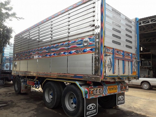 Isuzu 360 แรง ปี 56 แม่ลูกดัมพ์มิเนียมชุดใหญ่ อู่ซีทีทรัค สวยเดิมพร้อมใช้งาน น้ำหนักบรรทุก 30.5 ตัน