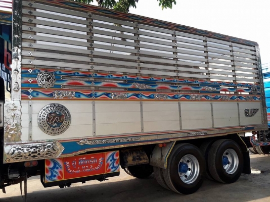 Isuzu 360 แรง ปี 56 แม่ลูกดัมพ์มิเนียมชุดใหญ่ อู่ซีทีทรัค สวยเดิมพร้อมใช้งาน น้ำหนักบรรทุก 30.5 ตัน