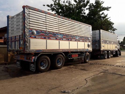 Isuzu 360 แรง ปี 56 แม่ลูกดัมพ์มิเนียมชุดใหญ่ อู่ซีทีทรัค สวยเดิมพร้อมใช้งาน น้ำหนักบรรทุก 30.5 ตัน