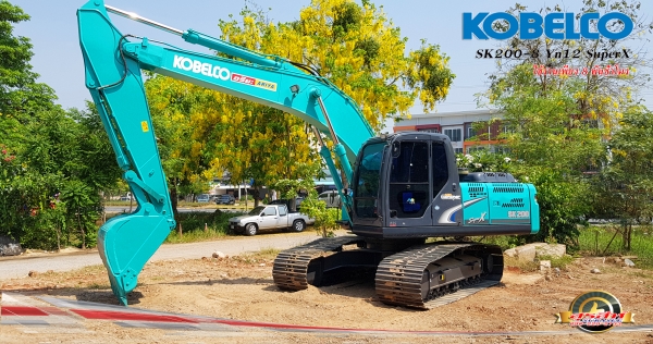 ขายรถแบคโฮ KOBELCO SK200-8 YN12 SuperX สภาพเทพบุตร ระบบแห้ง เต็ม ทำงานสมบูรณ์ทุกระบบ