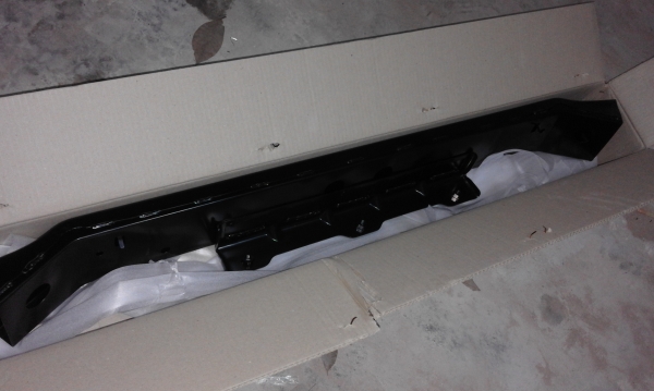 โครงเหล็กกันชนหน้าปิดหัวแชซซี ISUZU allnew