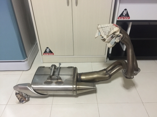 ท่อเดิม KAWASAKI ER6N NINJA650