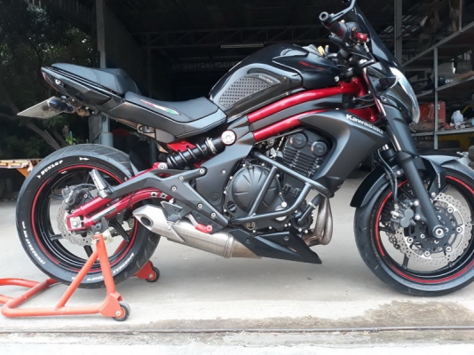 ขาย KAWASAKI ER6N 650 ปี 2015 โครงแดง สภาพสวยใส 159000