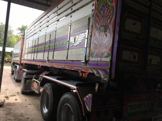 Isuzu 360 แรง ปี 55 แม่ลูกดัมพ์สหกิจ เครื่องเกียร์เดิมดี ยางเต็ม พร้อมใช้งาน ทะเบียนพร้อม