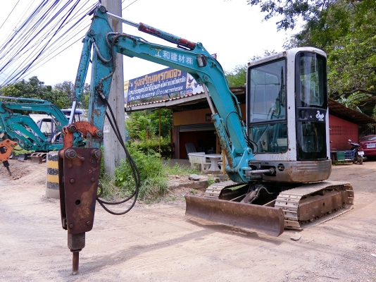 KOBELCO SK-30sr ขนาดPC-30 <มีVDOให้ชม>รถเก่านอกมีเอกสารอินวอย☎️ติดต่อ 085-5632278 (ราคาต่อรองได้)
