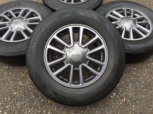 ขายล้อแม็ก ISUZU All New D-max X-Serier รุ่น TOP สีเทาดำโรงงาน ขอบ 16 4 ล้อ ราคา 6,500 บาท ขายล้อแม็ก ISUZU All New D-max X-Serier รุ่น TOP สีเทาดำโรงงาน ขอบ 16 4 ล้อ ราคา 6,500 บาท