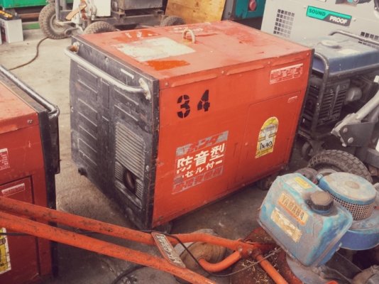 ขายเครื่องเชื่อมพร้อมปั่นไฟมือสองญี่ปุ่น ขายเครื่องเชื่อมพร้อมปั่นไฟมือสองญี่ปุ่น