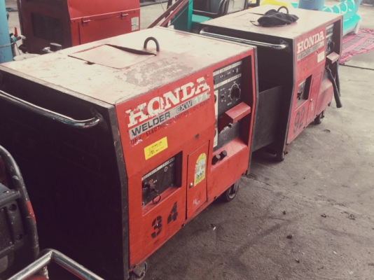 ขายเครื่องเชื่อมพร้อมปั่นไฟมือสองญี่ปุ่น