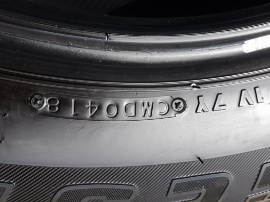ขายยางป้ายแดงถอด0 bridgestone d684ll 265/65r17