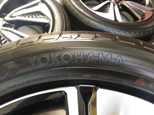 ล้อแม็กป้ายแดง Honda Civic FK ขอบ 17 พร้อมยางป้ายแดง 215-50-17 ปี 18 Yokohama ใหม่ๆ กริ๊ปทุกวง