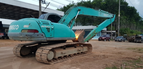 ขายรถแบคโฮ KOBELCO SK200 MarkV Super บูมยาว 16 เมตร สภาพดี พร้อมใช้งาน