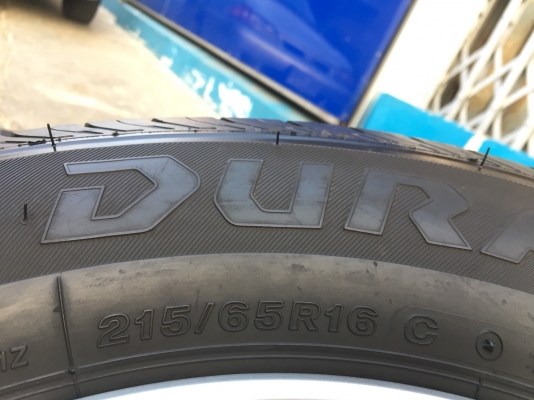 ล้อแม็ก Toyota Revo ขอบ 16 พร้อมยาง Bridgestone 215-65-16 ปี 17