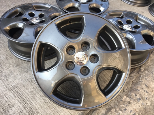 ล้อแม็ก Toyota Vigo Champ สีเทาดำ ขอบ 16