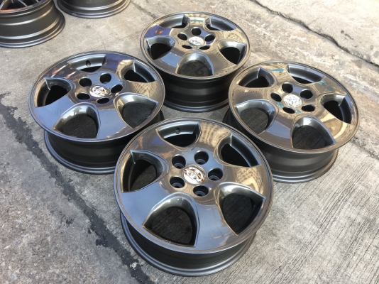 ล้อแม็ก Toyota Vigo Champ สีเทาดำ ขอบ 16